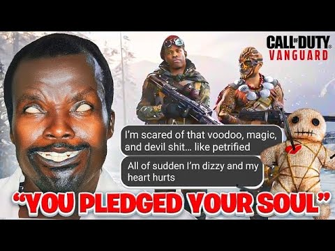 African Rebel HORRIFIES grown man on Call Of Duty with VOODOO!