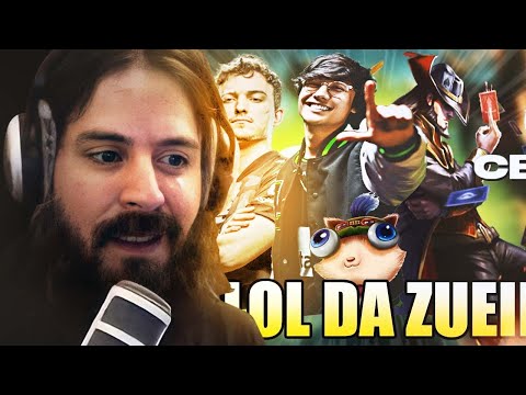 GRATIS 150ML REAGINDO BACKDOOR DA LOUD E POSICIONAMENTO DO MICAO - CBLOL DA ZUEIRA