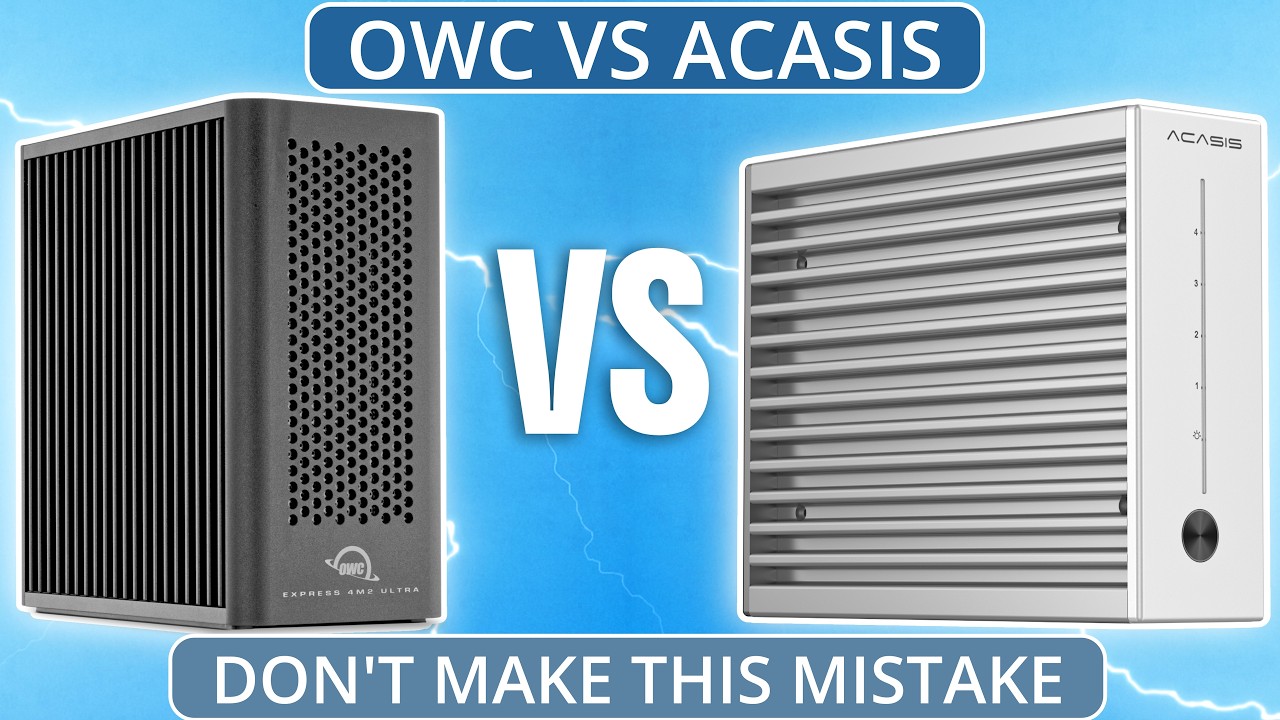OWC vs Acasis: Which Thunderbolt 5 SSD Enclosure Is Actually Better For Your Mac?