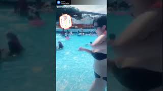 《エロTikTok》『水着』巨乳でこの水着は危ない