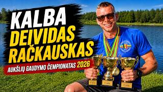 🎣 Deividas Račkauskas apie aukšlių žvejybą | Čempionato finalas 2026