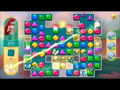 Disney Princess Majestic Quest Level 284 - NO BOOSTERS 👸 | SKILLGAMING ✔️