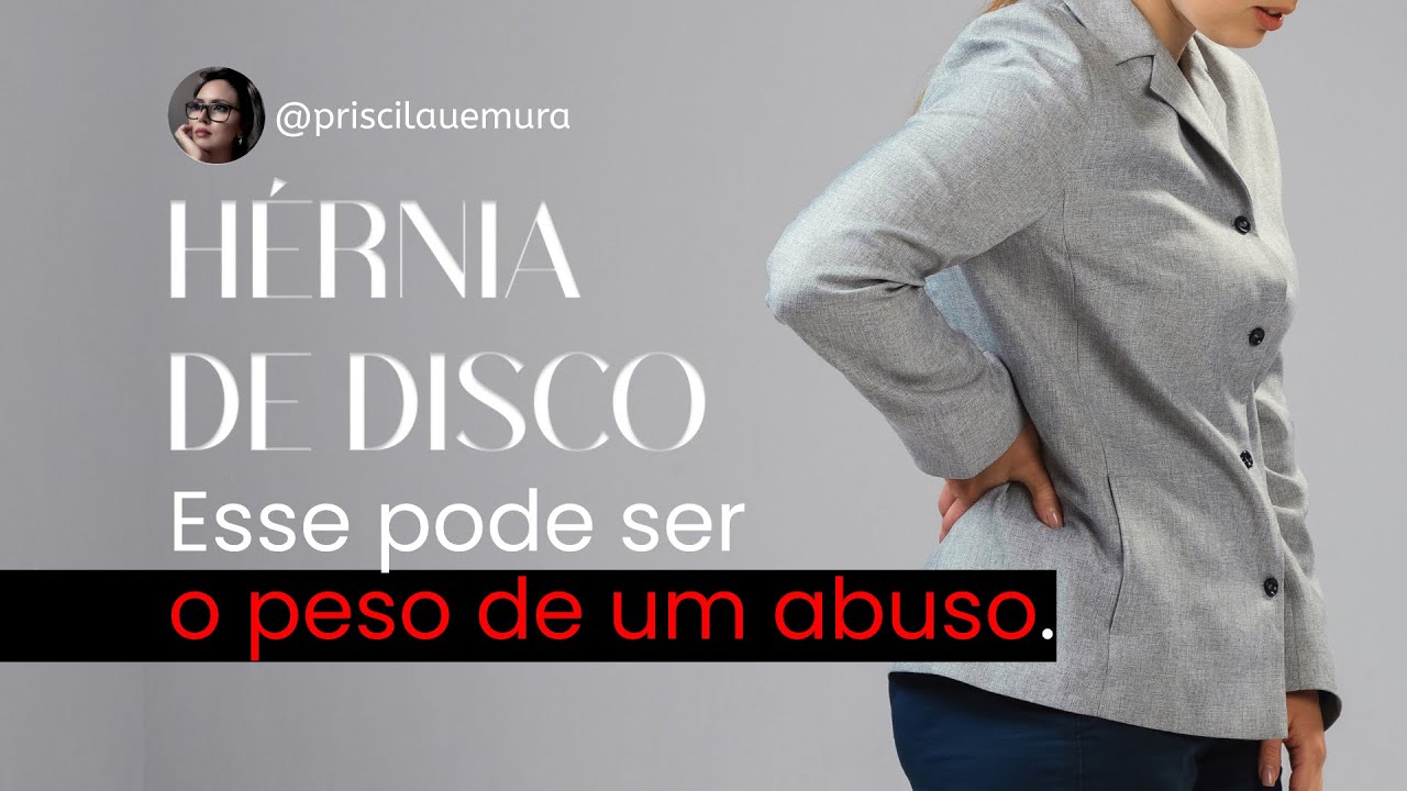 Que traumas podem desencadear uma hérnia de disco?