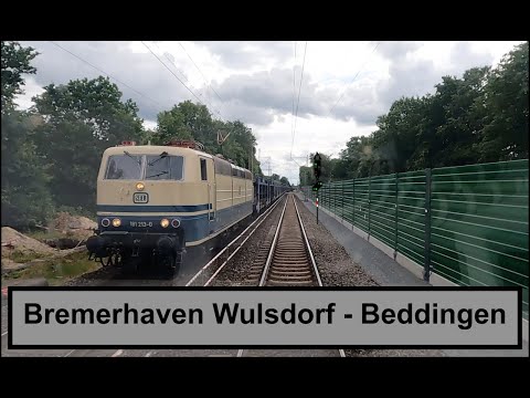 Führerstandsmitfahrt Bremerhaven Wulsdorf - Beddingen