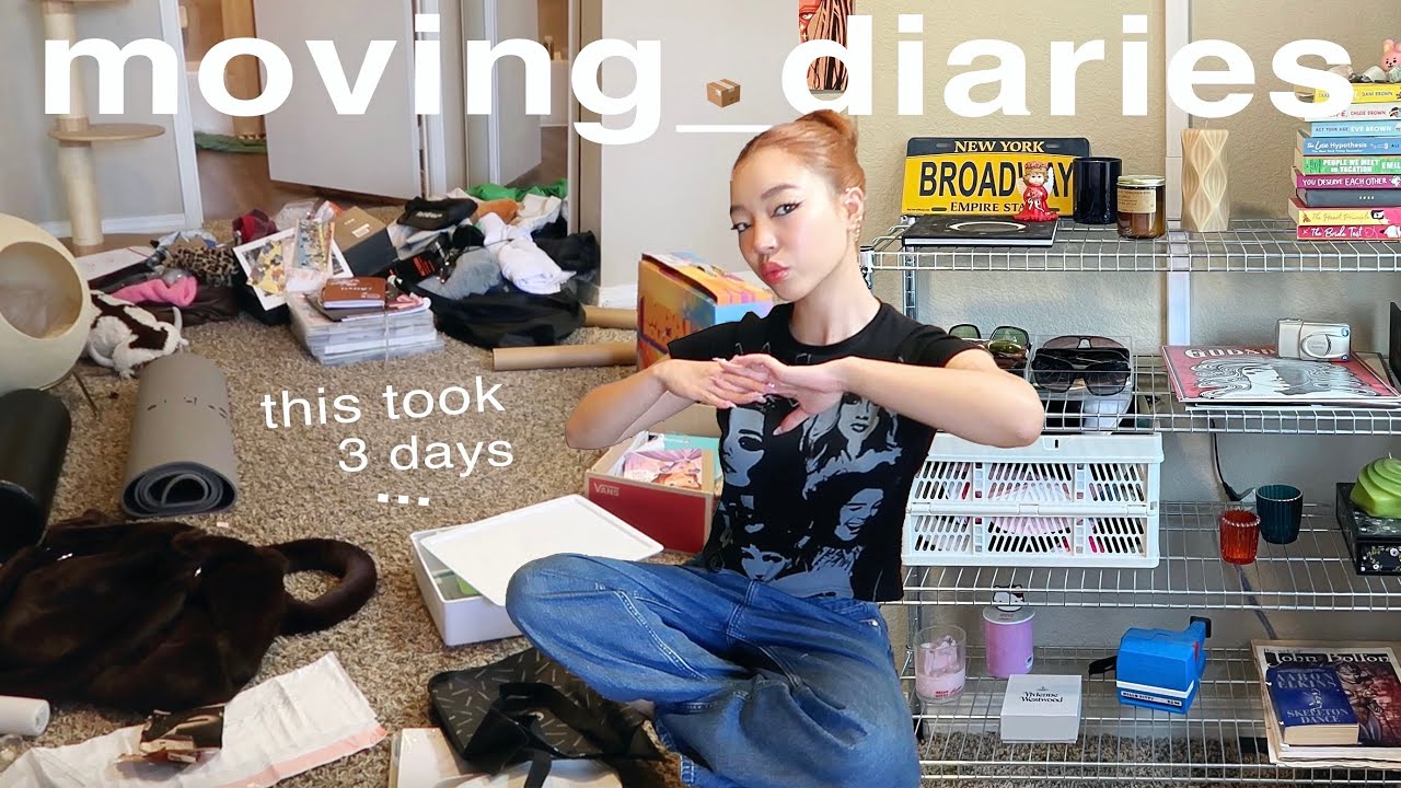 CLEANING & ORGANIZING MY ROOM BC I’M MOVING OUT *SATISFYING*