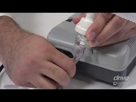 Drive Medical Fish Pediatric Compressor Nebulizer with Disposable and Reusable Nebulizers