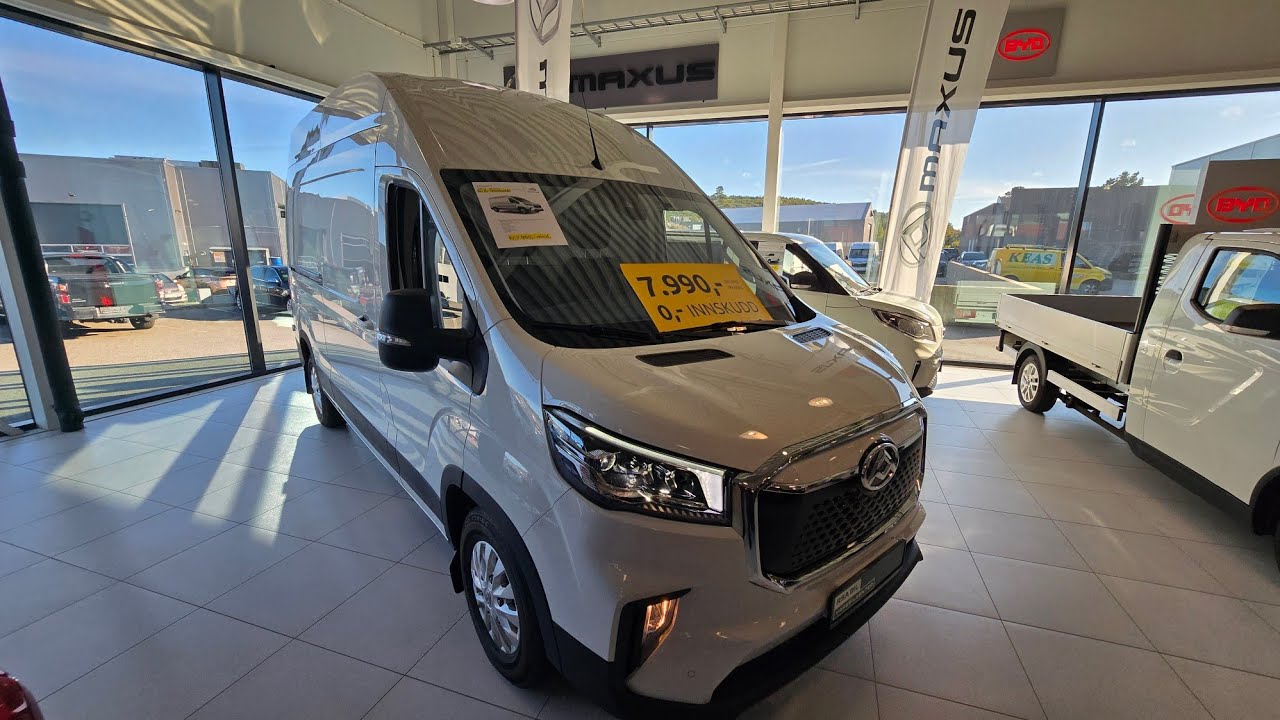 New Maxus E Deliver 9 | Large Electric Van | Visual Review