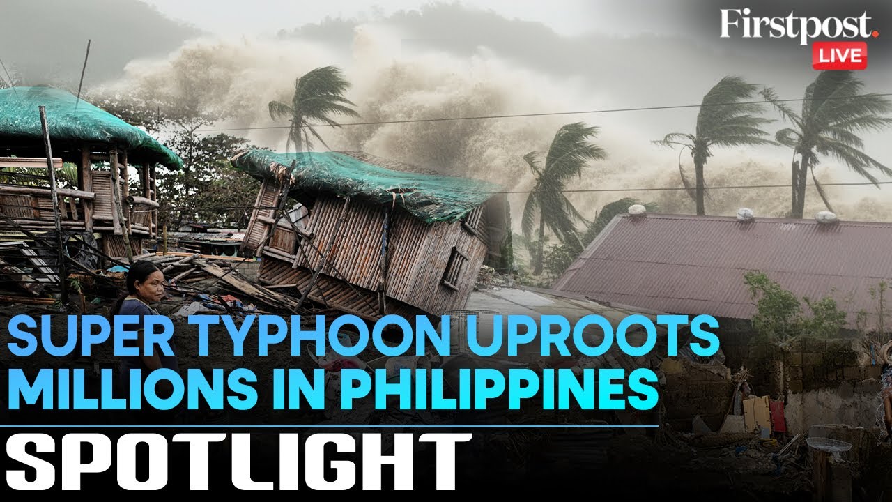 LIVE | The Philippines: Typhoon Fung-Wong Floods Towns, Leaves At Least 5 Dead | Firstpost Spotlight