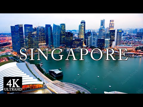 Singapore 4K - Relaxing Music Along With Beautiful Nature Videos