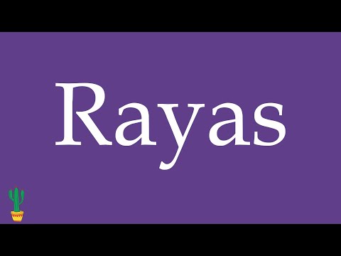 How to Pronounce ''Rayas'' (Stripes, Lines) Correctly in Spanish 🇲🇽