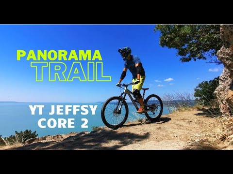 YT Jeffsy Core 2 // Tihany  Panorama Trail // Hungary (4K)