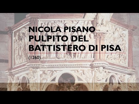 Nicola Pisano - Pulpit of the Baptistery of Pisa