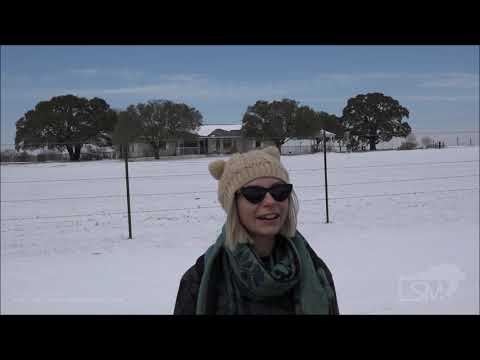 02-16-2021 Caldwell, TX - Winter Weather - Interview with Resident about Rolling Blackouts - SOT