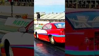 Sick big block nitrous car vs dragster who you got #dragrace #racing #cars #car ##automobile #shorts