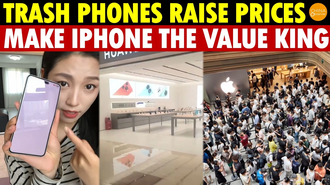 Chinese Phone Brands’ Price Hike Backfires: Nobody Buys Them, Buyers Flock To iPhones
