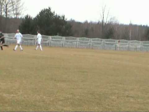 Mecz Klasy A Błękitni Stoczek-Wektra Dziewule 2-3 dla Dziewul