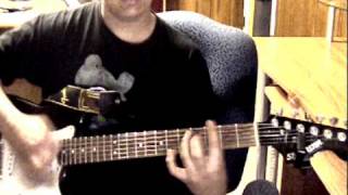 how to play dark chest of wonders on the guitar by nightwish