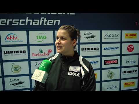 NDM 2019: Gold, SIlber und Bronze für Petrissa Solja - Interview