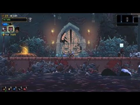 Rogue Legacy 2 - VS Void Beast Byarrrith & Halpharrr ( 1st Try, Blind Run )