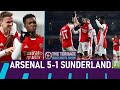 Eddie Nketiah HATTRICK! Arsenal 5-1 Sunderland Caraboa Cup Highlights