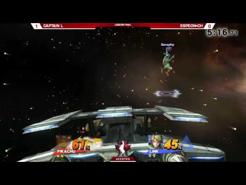 CCGYVR2k17 | Smash 4 | Losers Finals | Captain L vs Espeon•CH