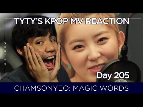 Chamsonyeo (참소녀) - Magic Words (올해의 주문) MV Reaction