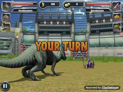 Jurassic park Builder guide how to win a battle.