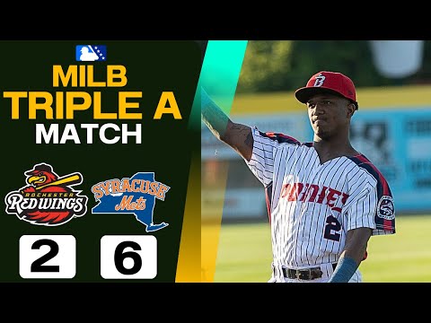 Red Wings Vs Syracuse Mets l Match highlights l Triple-A East