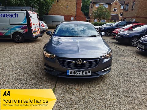 2017 Vauxhall Insignia 1.6 Turbo D BlueInjection SRi Nav Grand Sport 5dr (WM67EWP) | The Car Traders