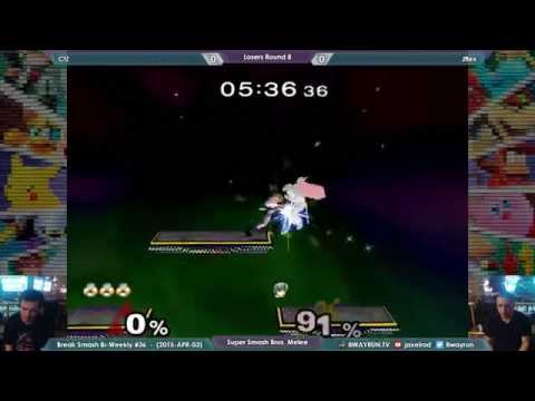 Break Smash #36   SSBM L8   C!Z VS Jflex