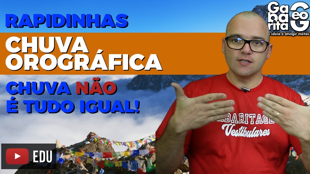 O que é Chuva Orográfica? Geografia | Rapidinhas #011