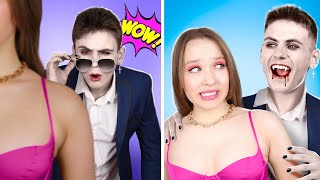 My New Boyfriend Is a Vampire || Funny Moments in a Relationship With a Vampire