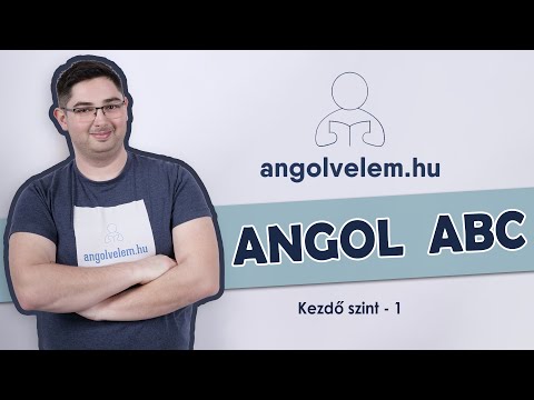 Angol Velem - Alapszintű tanfolyam 1. óra (részlet) - Bemutatkozás, tartalom, és az ABC