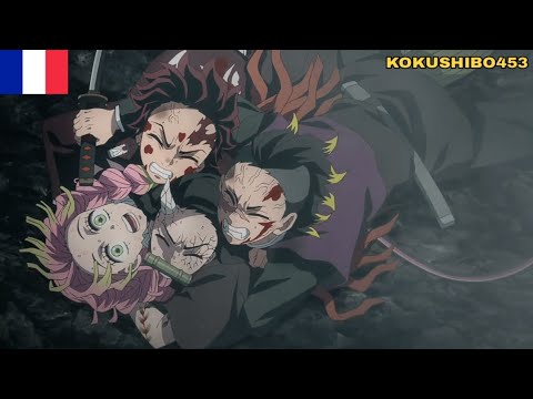 Tanjiro,Nezuko et Genya sauvent Mitsuri de la mort 🔥💀en VF🇫🇷 :Demon slayer saison 3