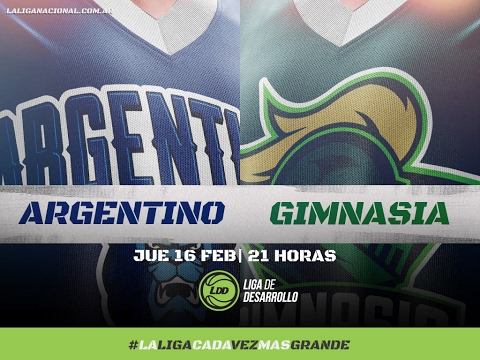 Liga de Desarrollo | 16.02.2017 | Argentino vs. Gimnasia y Esgrima | #LaLigaCadaVezMasGrande