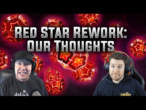 Red Star Rework: Our Thoughts (ft. OhEmGee) - MARVEL Strike Force - MSF