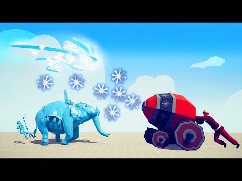 SNOW CANNON vs EVERY UNIT | TABS - Totally Accurate Battle Simulator