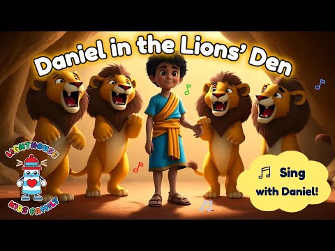 Daniel in the Lions’ Den 🦁 | Bible Song for Kids | Christian Worship by Lighthouse Kids Family