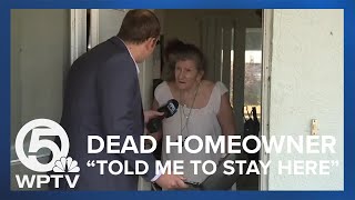 Accused squatter: Deceased homeowner 'told me to stay here'