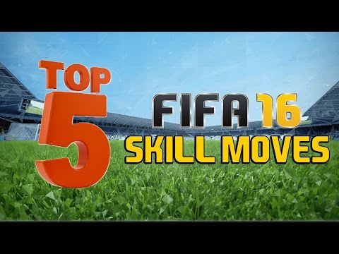 TOP 5 SKILL MOVES IN FIFA 16!!