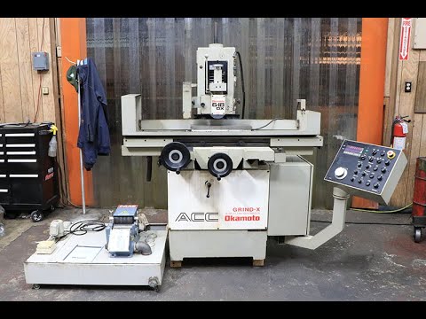 2002 OKAMOTO ACC 618 DX3 GRINDERS, SURFACE, RECIPROC. TABLE (HOR. SPDL.) | Automatics & Machinery Co. (1)