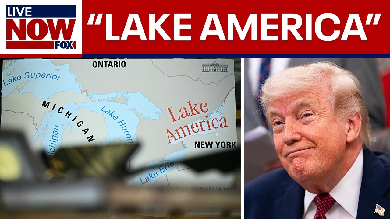Trump signs order renaming Lake Ontario to "Lake America"