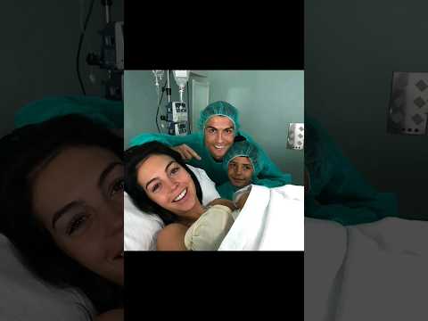 Goergina and Ronaldo & Junior is Hostpital 🏨#georgina #ronaldo #ronaldojr #hospital #shorts