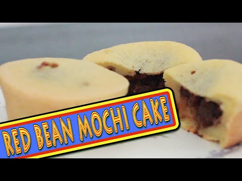 How to Make Red Bean Mochi Cake
