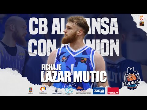 Lazar Mutic, nuevo jugador del CB Almansa con AFANION
