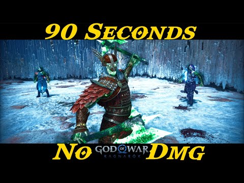 3 Berserkers 90 Seconds - No Damage Realm Shift - God of War Ragnarok - 1080p HD #ragnarok