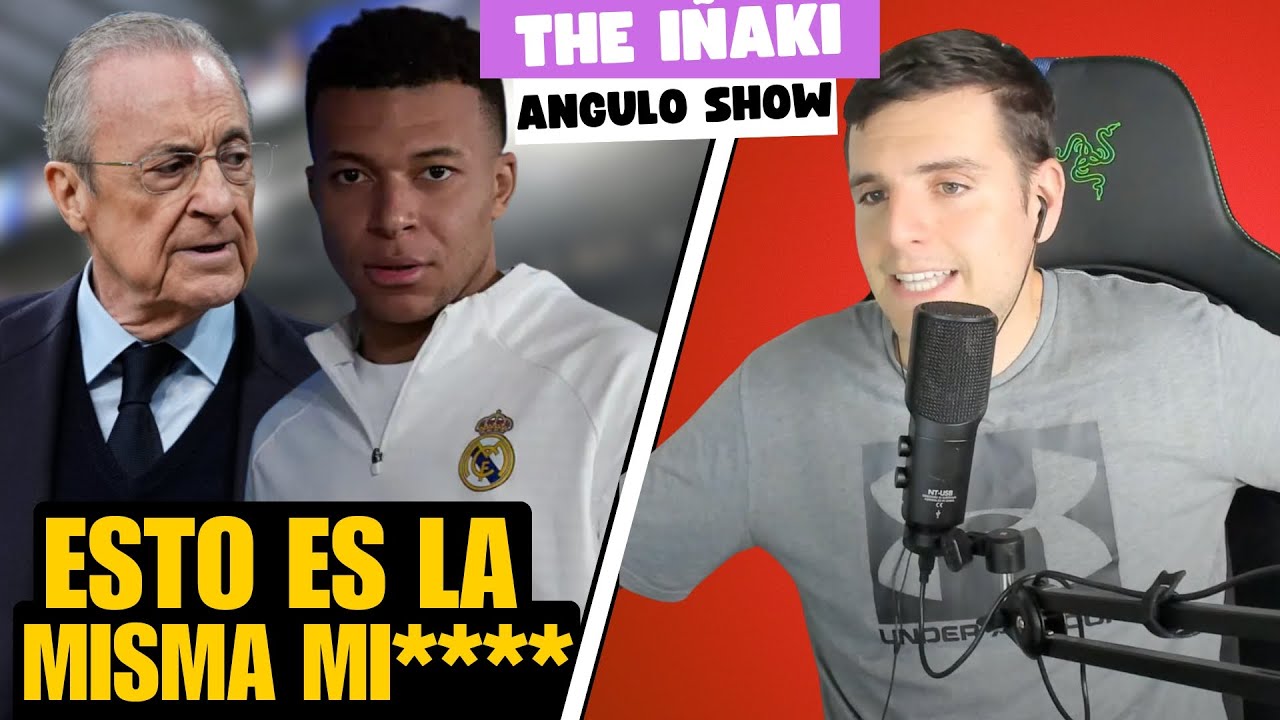 LIGA TIRADA, MISMO DRAMA MBAPPE Y VIENE EL BAYERN: THE IÑAKI ANGULO SHOW 6/4