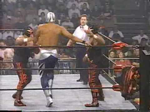 (8.4.1997) Road to RW '97 Part 19 - Hector Garza & Lizmark Jr. vs. Villano IV & V