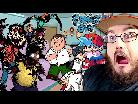 Friday Night Funkin' VS Darkness Takeover | Corrupted Family Guy Glitch (Learn With Pibby x FNF Mod)