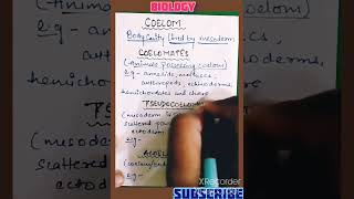 #Kya hai coelom #shorts #animal kingdom #neet 2022 biology class11